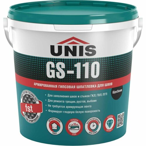 Шпатлевка UNIS GS-110 GipsSeam ГКЛ 545₽