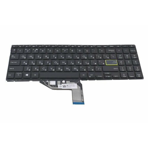 Клавиатура для Asus VivoBook 15 X513EA ноутбука с подсветкой ноутбук asus x513ea vivobook 15 bq2370 x513ea bq2370