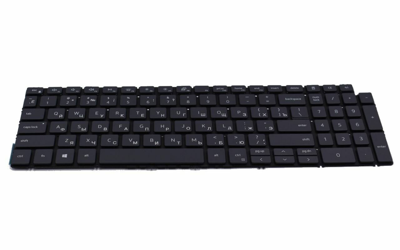 Клавиатура для Dell P88F ноутбука с подсветкой