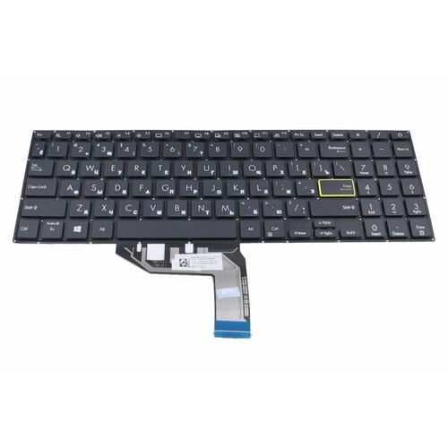 Клавиатура для Asus VivoBook 15 K513EA-BN996 ноутбука зарядное устройство для asus vivobook 15 k513ea bn996 блок питания зарядка адаптер для ноутбука