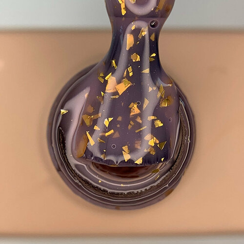 Камуфлирующая база для гель-лака Cover Base Lakres Potal Caramel, 10 мл