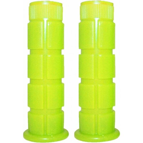 фото Грипсы night vision 120 мм светящиеся в темноте цвет жёлтый vinca sport h-g32_yl