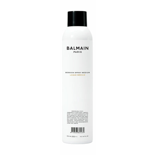 BALMAIN Спрей для укладки волос средней фиксации, 300 мл balmain session spray medium спрей для укладки волос средней фиксации 300 ml