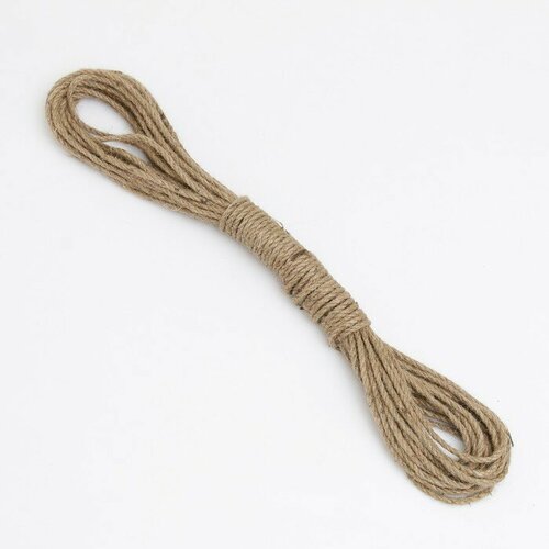 SUI Канат джутовый крученый 4 мм, локоть (20м)