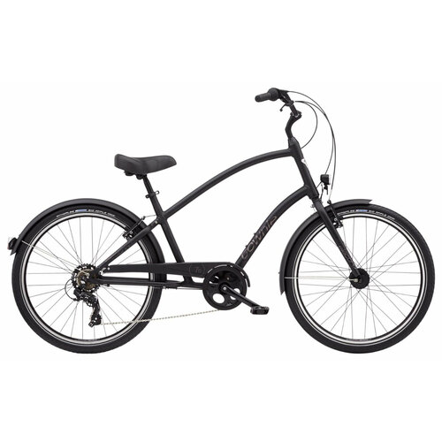 Комфортный велосипед Electra Townie 7D EQ Step Over 2022 M Черный 160-180 см 8500000₽