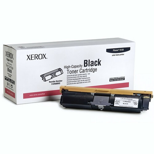 113R00692 Тонер Xerox для Phaser 6120/6115 - Черный, емкость 4500 страниц