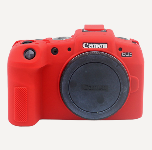 Изображение товара Защитный чехол MyPads для фотоаппарата Canon EOS RP ультра-тонкая полимерная из силикона красный