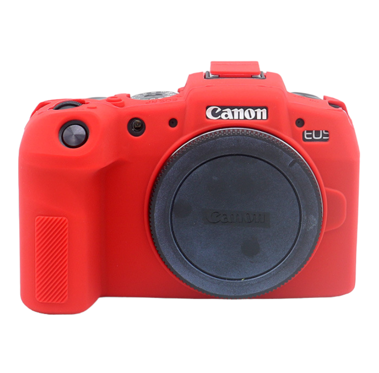 Защитный чехол MyPads для фотоаппарата Canon EOS RP ультра-тонкая полимерная из силикона красный