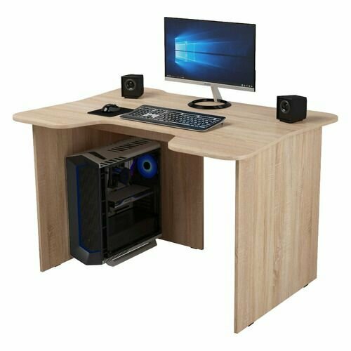 Стол игровой витал-пк Рейд 1200, ЛДСП, дуб сонома