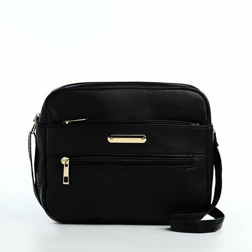 фото Сумка кросс-боди сима-ленд, черный, желтый