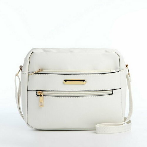 фото Сумка кросс-боди сима-ленд, белый, желтый