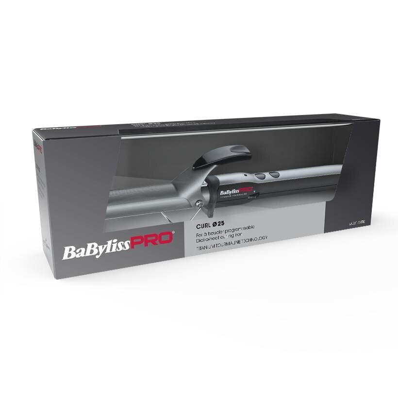 Babyliss Плойка 25 мм с терморегулятором Dial-A-Heat, титаново-турмалиновое покрытие (Babyliss, ) - фото №12