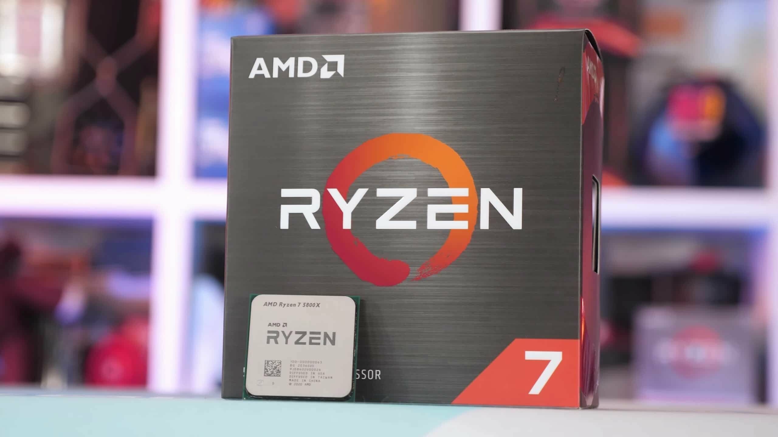 Центральный Процессор AMD RYZEN R7-5800X BOX