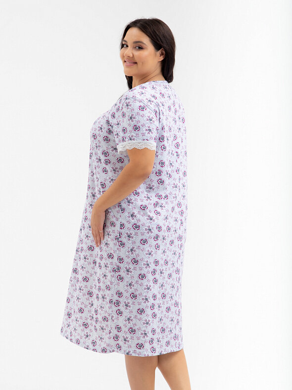 Сорочка женская Lilians, ночная, большие размеры, размер 64 - фотография № 3