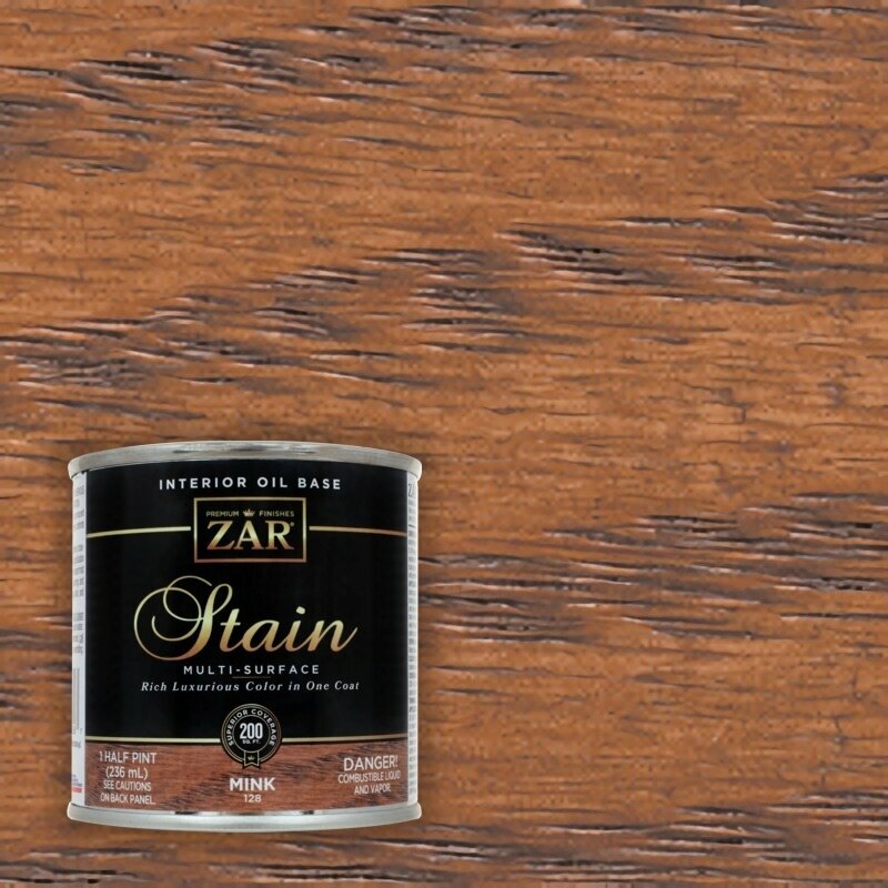 фото Морилка по дереву на масляной основе ZAR Interior Oil Base Stain 236 мл Норка 12806