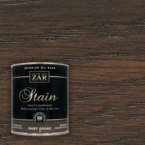 Изображение товара Морилка по дереву на масляной основе ZAR Interior Oil Base Stain 946 мл Черный 12112