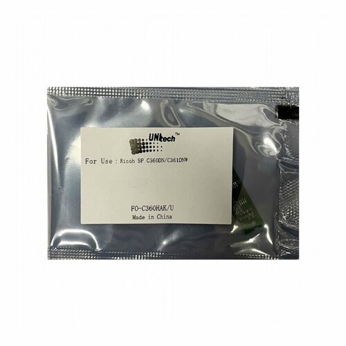 Чип к-жа Ricoh SP C360C361 7K black UNItechApex 179₽
