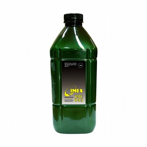 Тонер для HP Color Универсал тип TMC 043 (фл,1кг, желт, Polyester, IMEX) Green Line