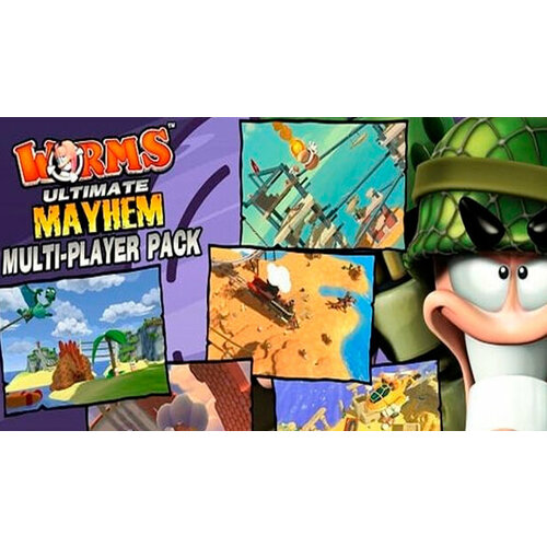 Дополнение Worms Ultimate Mayhem - Multiplayer Pack для PC (STEAM) (электронная версия)