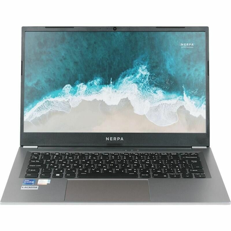 Ноутбук Nerpa Caspica I352-14 IPS FHD (1920x1080) I352-14CD082602G Серый 14" Intel Core i3-1215U, 8ГБ DDR4, 256ГБ SSD, UHD Graphics, Windows 11 Pro