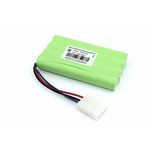 Аккумулятор Ni-Mh 9.6V 2400 mAh AA Flatpack разъем KET-3P (4+4)