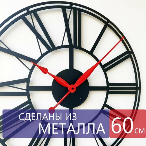 Настенные часы из металла 