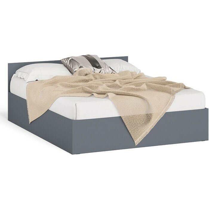 фото Кровать СВК Мори 160, цвет графит (1026902)