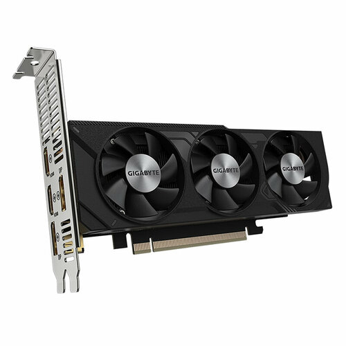 Видеокарта GigaByte nVidia GeForce RTX 4060 2475MHz PCI-E 4.0 8192Mb 17000Mhz 128-bit HDMIx2 2xDP GV-N4060OC-8GL