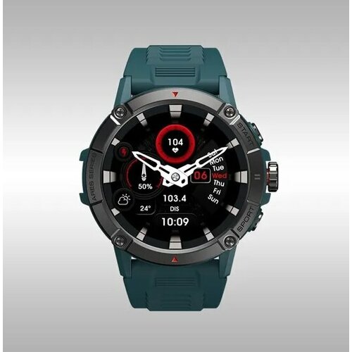 Умные часы для женщин и мужчин ZEBLAZE ARES 3 Blue Гарантия 1 год 499000₽