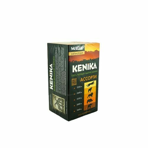 Чай черный Maitre Selection Kenika Ассорти в пакетиках 2 г 25 шт - фотография № 8