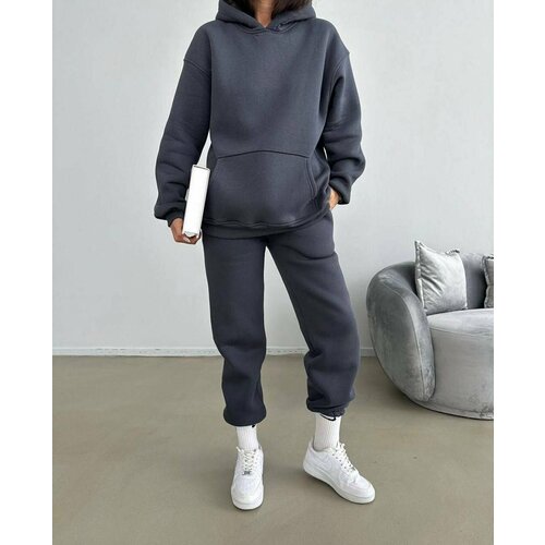 фото Костюм amore, размер 46, серый