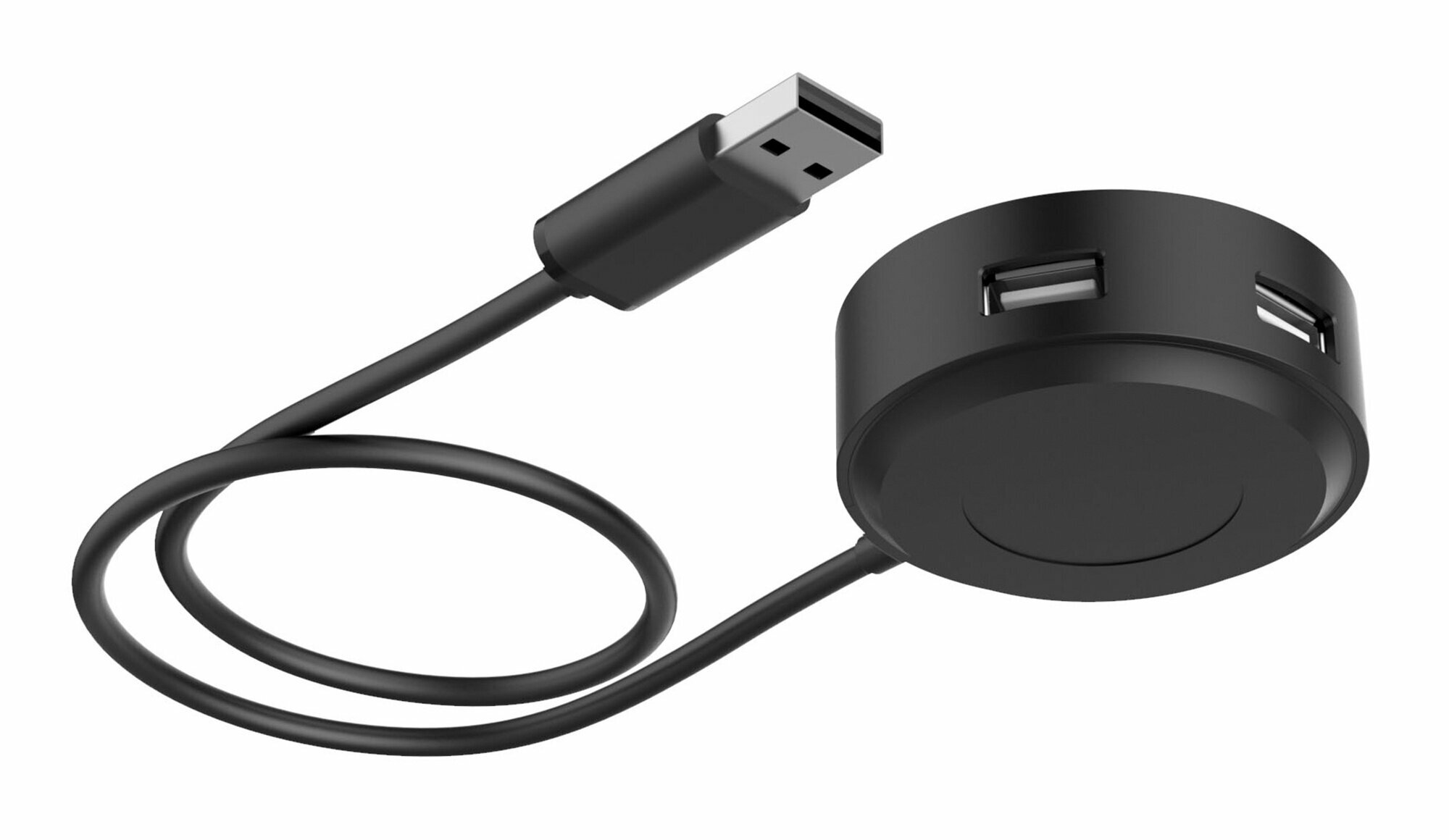 Разветвитель USB 2.0 A4Tech HUB-20 черный - фото №14