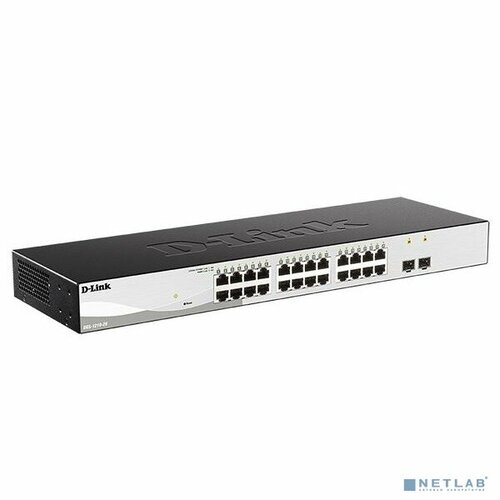 D-Link SMB Сетевое оборудование D-Link DGS-1210-26F3A Настраиваемый L2 коммутатор с 24 портами 101001000Base-T и 2 портами 1000Base-X SFP 1794000₽