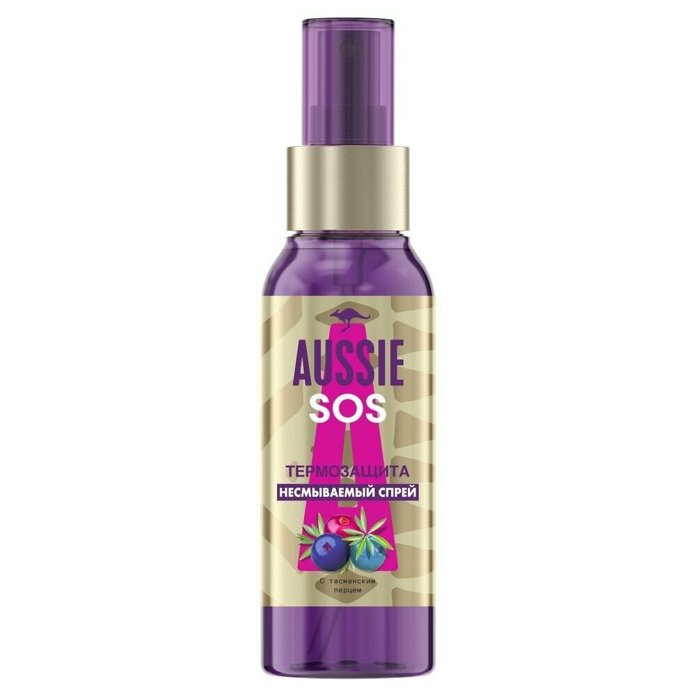 Спрей для Волос Aussie Sos Термозащита (Несмываемый)