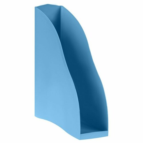 Стамм Лоток для бумаг вертикальный СТАММ Дельта, ширина 85 мм, сине-голубой
