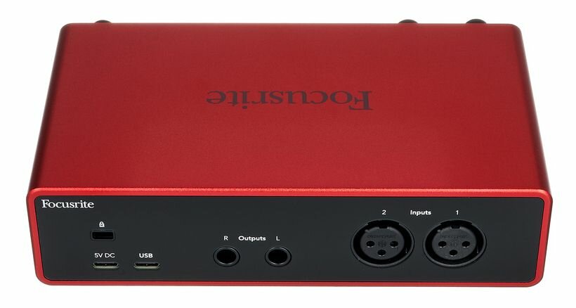 Аудиоинтерфейсы для домашней студии FOCUSRITE Scarlett 2i2 4th Gen