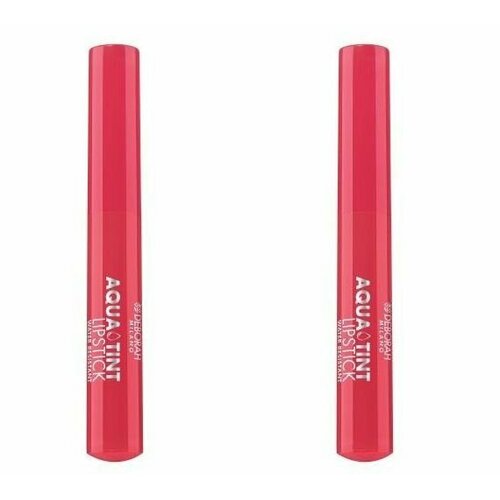Тинт для губ, Deborah Milano, Aqua Tint Lipstick, тон 06 герань, 2.5 г, 2 шт