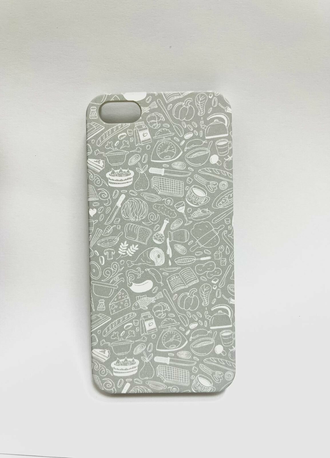 Чехол бампер накладка для телефона Apple iPhone 5/5S/SE Canyon, айфон 5, серый