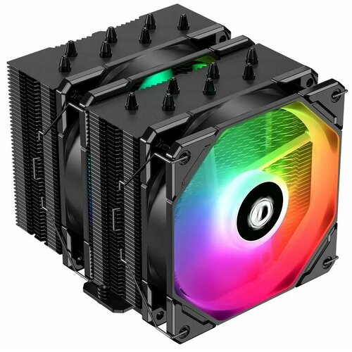 ID-Cooling Кулер для процессора ID-Cooling SE-207-XT ARGB вентилятор для процессора aerocool rime 4 230w argb pwm intel 115x 1200 1700 2011 2066 amd heat pipe 6mm x4