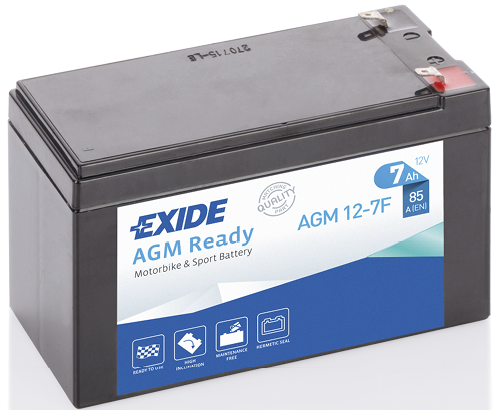 Аккумулятор Exide AGM Ready 12-7F 12V 7Ah 85A L+