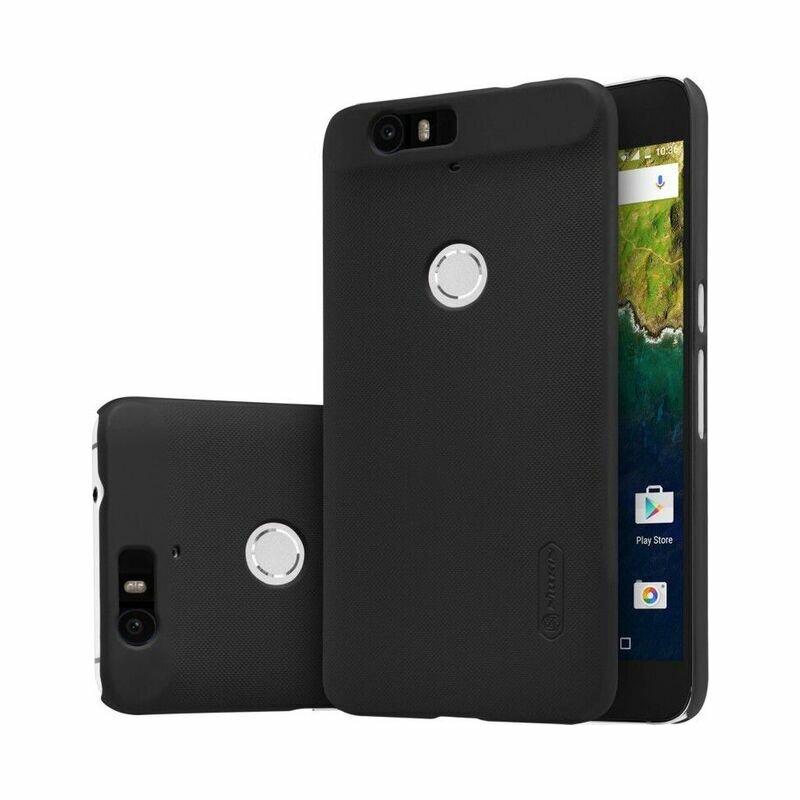 Пластиковый чехол для Huawei Nexus 6P черный (Nillkin)