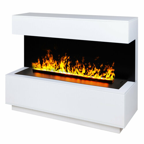 электрокамин realflame modern wt c 3d cassette 1000 черная панель увлажнение воздуха Электрокамин RealFlame Modern WT c 3D Cassette 1000 черная панель, увлажнение воздуха