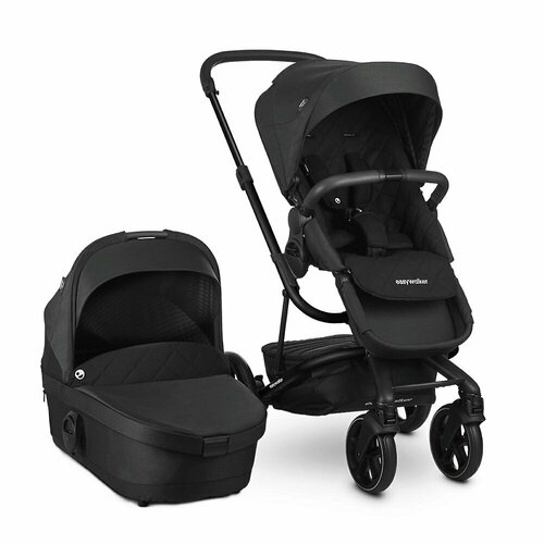 Коляска 2в1 Easywalker Harvey 3, цвет All Black / Premium москитные сетки easywalker от насекомых harvey