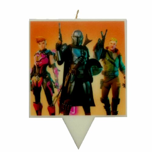 Свеча для торта Фортнайт Fortnite вариант 2