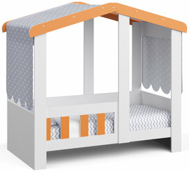 Кровать Seven dreams Camden House цвет белый оранж