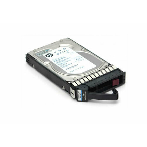 Жесткие диски HP Жесткий диск 625140-001 HP 3TB 6G SAS 7.2K rpm LFF (3.5-inch) жесткий диск hp msa 2tb 6g sas 7 2k lff midline self encrypted 1yr wty 757569 001