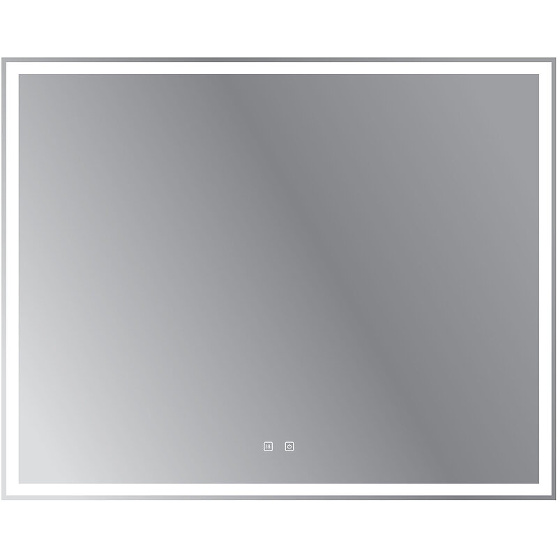 фото Зеркало BelBagno 100 SPC-GRT-1000-800-LED-TCH-SND с подсветкой с голосовым управлением и подогревом
