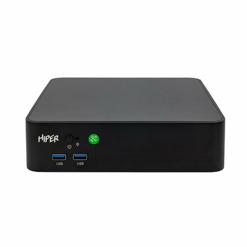 ПК HIPER AS8 desktop mini black (Core i5 11400/16Gb/512Gb SSD/noHDD/noDVD/VGA int/W10Pro) (I5114R16N5WPB)