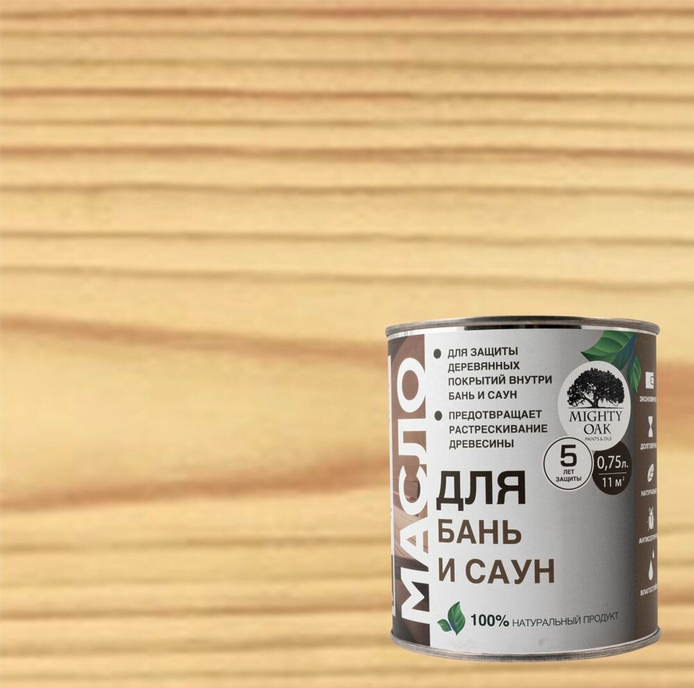фото Масло для бани и сауны Mighty Oak 750 мл
