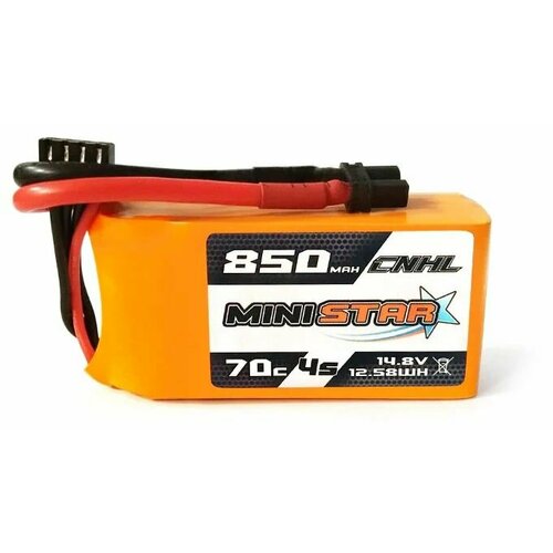 Аккумулятор CNHL Ministar 850мАч 4S 70C LiPo XT30